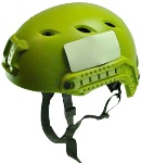 Aqua Lung Full Face Mask Bump Helmet | Hi Viz Green Model # 769491 | Public Safety Diving Helmets