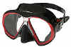 Atomic SubFrame Mask | Black w/Red 04-0135-00