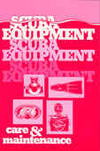 SCUBA Equipment Care & Maintenance -- Designed to make every diver self-reliant and capable with the equipment he or she relies on for safe and efficient diving. This book covers basic scuba equipment maintenance procedures and methods generally accepted as standards in the industry, and provides vital information on essential aspects of scuba diving equipment design and function. -- ISBN# 0-932248-01-2 -- By: Michael B. Farley and Charles Royer / Best Publishing