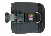 Dive Rite 32LB QB Weight Pocket (AC3250-32) | Quick Lock & Release (QLR) Weight Pockets consist of an insert pocket that easily releases when the handle is pulled and a holster that stays securely on the waist belt. Worn vertically or at an angle.