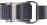 Dive Rite TransPac II harness comes standard with stainless cam band buckles.