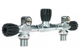 Dive Rite VA3000-200 -- 200 BAR Isolation Manifold -- K valves and isolator manifolds come standard with � inch neck threads. -- Technical Diving Equipment