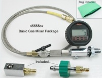 Global Basic Gas Blender # 45555OX | A simplified device for the partial pressure blending of single tanks of Nitrox, Trimix, or decompression mixes. | Partial Pressure Blending Equipment | Global Manufacturing Corp.