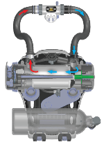 Hollis Explorer Sport Rebreather Breathing Loop