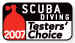 Mares Avanti Superchannel Open Heel Fins | Scuba Diving Magazine 2007 ScubaLab Fin Test | Testers' Choice