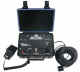 OTS SP-100D2 Buddy Phone surface comm unit -- The OTS SP-100D Surface Buddy Phone � is newly designed. State-of-the-art Digital Signal Processing circuitry (DSP - known as "Software Defined Radio") has been incorporated ensuring great performance and clarity. The new DSP Squelch circuitry is second to none. The OTS SP-100D will operate with all Single Sideband acoustic underwater devices within range and on the same frequency. The user simply places the OTS SP-100D Buddy Phone � in a secure area, lowers the 35' transducer cable in the water, turns the power On and talks via a hand held microphone. All divers and/or other surface stations within range and the same frequency will receive the message. When any other persons within range and on the same frequency talks, the voice will be heard from the front panel speaker of the OTS SP-100D. -- OTS Underwater Communications Equipment