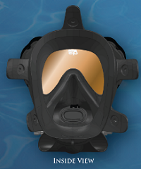 ots spectrum mask face inside diving air scubacenter scuba