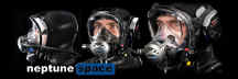 Ocean Reef Neptune Space Full Face Mask | The Ocean Reef Neptune Space complies with CE Certification in accordance with 89/689/EEC directives under the UNI EN250 standard rules for underwater activities, including low temperatures (<50 degrees F). | Ocean Reef Neptune Space System | Order Ocean Reef Full Face Masks, Underwater Communications Equipment, & Full Face Mask Accessories Online