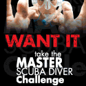 PADI Master Scuba Diver is PADI�s highest recreational diving certification. This is where the best of the best come to play because the dive possibilities are endless. To become a PADI Master Scuba Diver you must log 50 dives and complete: Open Water, Adventures in Diving, Rescue Diver, and five specialty certifications.