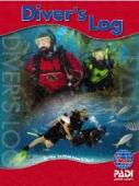 Red PADI Diver's Log Book | #70048 | Diver's Log Books
