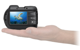 SeaLife Micro 2.0 Camera fits in the palm of your hand |