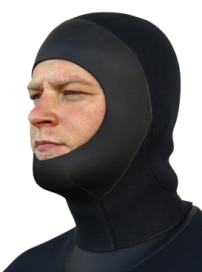SeaSoft PRO/C6 Drysuit hood | SeaSoft PRO/C6 are commercial hoods designed for use with a full-face mask. | http://seasoftscuba.com