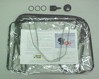 Spare Air Travel Pack which includes plastic protective caps for both the regulator and cylinder threads and additional o-rings all in a durable, reusable plastic pouch. | P/N 963 | Spare Air by Submersible Systems, Inc.