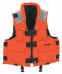 Stearns 4185 SAR Vest -- USCG Approved Type III PFD - - Security and comfort for water rescue personnel. Fleece-lined handwarmer pockets with zippered and pleated gear storage compartments. Leg strap with storage pocket, three 2" wide adjustable belts, emergency whistle, SOLAS-grade 3M reflective material on panels, and pockets with velcro patch for light. -- Stearns Industrial / Rescue PFDs