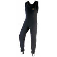 Stearns / Hodgman / Mad Dog T742 -- Superstretch Fleece Sleeveless John -- Constructed of 4-way superstretch, non-pilling, double brushed polyester fleece. Full-length nylon self repairing zipper. Elastic pant cuffs with 1" elastic stirrups.