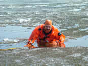 Stearns I596 Driflex Cold Water Rescue Suit | This suit will meet the demands of fire department and ice rescue personnel nationwide. | Photo: Stearns Industrial