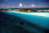 Aqua Cat Cruises | Exhumas Bahamas live-aboard trip | Aqau Cat at Warderick Wells | Bahamas Group Dive Trip