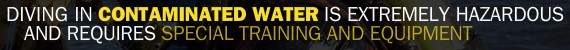 Viking valves for contaminated water diving | Viking X2 and Viking Hazmat valves are based on Viking's extensive knowledge about contaminated water diving and the Swedish manufacturer Si-Tech's competence regarding valves, together adding another dimension to the safety of diving.