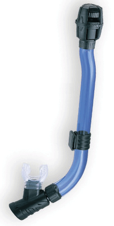 XS Scuba 3D Dry Snorkel - - Snorkel with confidence. This world-known snorkel is absolutely dry. The impressive XS Scuba 3D Pressure Release Valve Technology features an airway which automatically closes and opens with water contact. As you surface for air, this dry snorkel does the thinking for you and opens the airway so you can breathe. Come up for air without having to clear a barrel of water. Beginners love the ease with which the XS Scuba 3D Dry Snorkel works. Many snorkels may claim to be dry. If you really want to know the truth, most aren't. The XS Scuba 3D Dry Snorkel is. -- Formerly sold as the Ocean Master Dry Snorkel Advanced