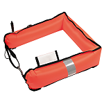 XDEEP Closed DSMB | Can be convert into an emergency buoyancy source by clipping ends together with a double ended bolt snap.