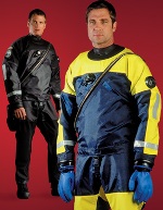 DUI TLS350PS Drysuits | Trilaminate material made of Nylon/Butyl Rubber/Nylon | www.dui-online.com