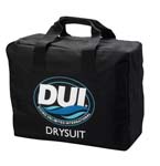 DUI Drysuit Bag | Easily holds a DUI CF200 Crushed Neoprene Drysuit with RockBoots | www.dui-online.com | DUI drysuits are available at our location in Eagan, Minnesota