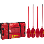 NRS ASR 155 Rescue Boat | Accessories | Includes a heavy-duty carry bag and two highly visible Red 280cm NRS PTR SAR Paddles.