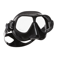 SCUBAPRO STEEL COMP Mask, Black SIlicone | Freediving Masks at Scuba Center
