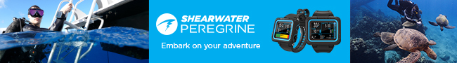 Scuba Center is thrilled to announce the launch of the new Shearwate PEREGRINE dive computer.