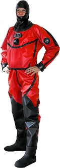 Aqua Lung Enviro Com 10 Drysuit | The Whites Enviro Com 10 Drysuit is designed with the professional drysuit diver that needs to adequately and thoroughly clean their drysuit at an economical price. This suit has been used for divers diving in Farm Silo’s, fish farms, sewers etc. The Enviro Com 10 has no exposed neoprene and all exterior surfaces have a smooth surface for easy cleaning. | www.whitesdiving.com