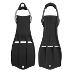 Highland Seeker Fins by XS Scuba | Rugged vented rubber fin popular for experienced divers and Public Safety applications. | Scuba Center
