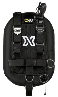 XDEEP ZEOS Deluxe | Classic backplate and harness for single tank recreational diving and wreck diving.